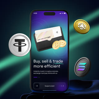 Pantalla del dispositivo móvil con la plataforma de trading Brío Kapitorio